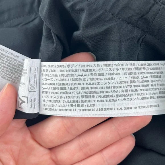 Abercrombie & Fitch Scarlett Mini Skort Ultra High Rise Curve Love Medium - Picture 9 of 9